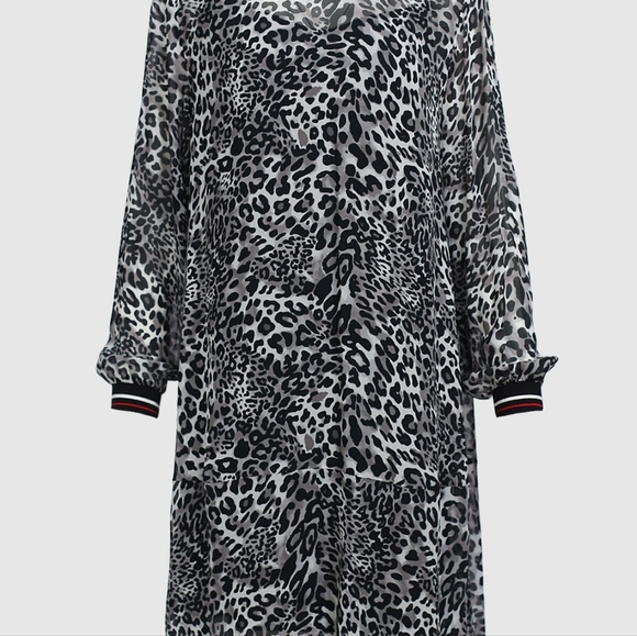 MARC CAIN Sport Animal Print DRESS - Picture 3 of 16